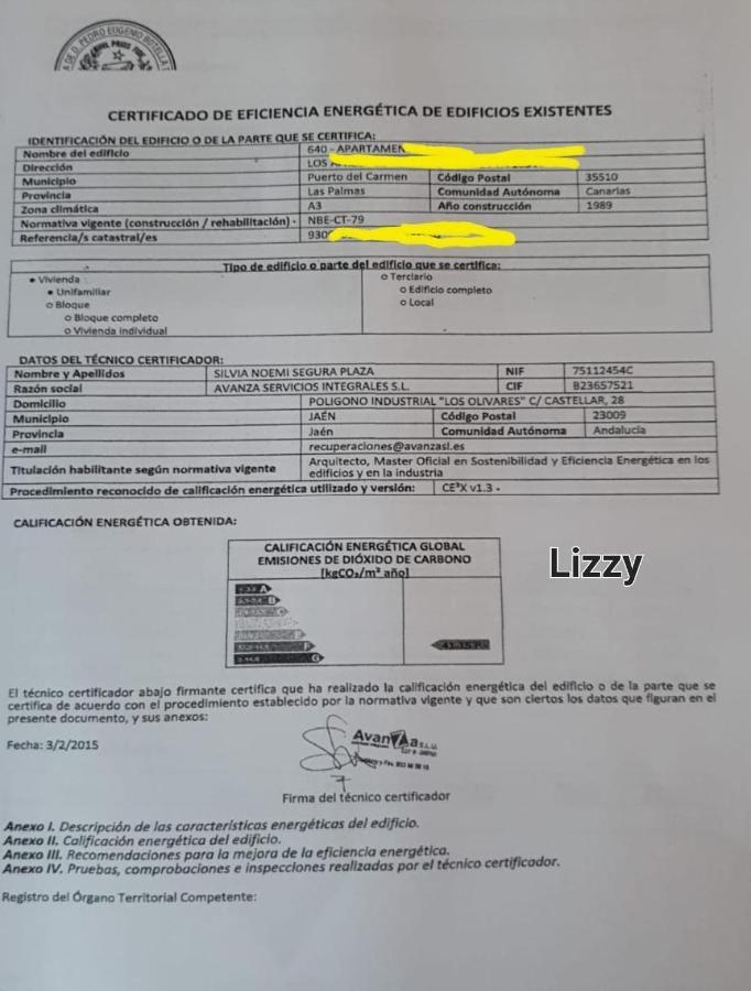 Vivienda Vacacional Lizzy Puerto del Carmen  Exterior photo